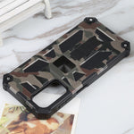 Camouflage Armor Cavalletto TPU + Custodia per telefono magnetica per PC, For Samsung Galaxy A14 5G