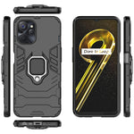 Supporto per anello magnetico PC + custodia per telefono in TPU, For Realme 9i 5G, For Xiaomi 12T Pro, For Xiaomi Redmi A1+