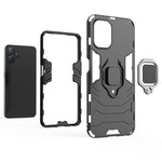 Supporto per anello magnetico PC + custodia per telefono in TPU, For Realme 9i 5G, For Xiaomi 12T Pro, For Xiaomi Redmi A1+