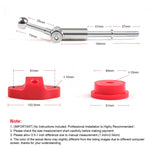 Per Subaru Impreza WRX 2008-2014 Auto 5? Cambio manuale a leva del cambio rapido a corsa corta, For Subaru Impreza WRX 2008-2014