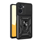 Cover per fotocamera scorrevole Design Custodia per telefono in TPU + PC, For vivo Y16 4G, For vivo Y35 4G, For Samsung Galaxy A14 5G