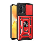 Cover per fotocamera scorrevole Design Custodia per telefono in TPU + PC, For vivo Y16 4G, For vivo Y35 4G, For Samsung Galaxy A14 5G