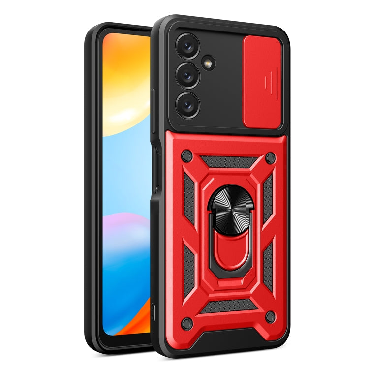 Cover per fotocamera scorrevole Design Custodia per telefono in TPU + PC, For vivo Y16 4G, For vivo Y35 4G, For Samsung Galaxy A14 5G