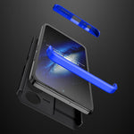 Custodia per telefono per PC a copertura totale con giunzione a tre stadi GKK, For Realme C33, For vivo Y22 / Y22s, For vivo Y35 2022, For Xiaomi Poco M5