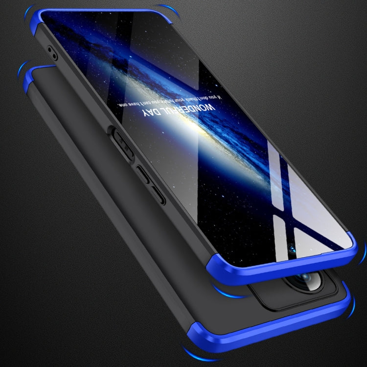 Custodia per telefono per PC a copertura totale con giunzione a tre stadi GKK, For Realme C33, For vivo Y22 / Y22s, For vivo Y35 2022, For Xiaomi Poco M5