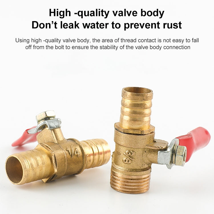 Connettore per tubo pneumatico Valvola a sfera in rame, Inside 2-Barb 8mm, Inside 2-Barb 10mm, Inside 3-Barb 8mm, Inside and Outside 1 1/8 inch, Inside and Outside 2 1/4 inch, Inside and Outside 3 3/8 inch, Inside and Outside 4 1/2 inch                ...