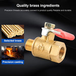 Connettore per tubo pneumatico Valvola a sfera in rame, Inside 2-Barb 8mm, Inside 2-Barb 10mm, Inside 3-Barb 8mm, Inside and Outside 1 1/8 inch, Inside and Outside 2 1/4 inch, Inside and Outside 3 3/8 inch, Inside and Outside 4 1/2 inch                ...