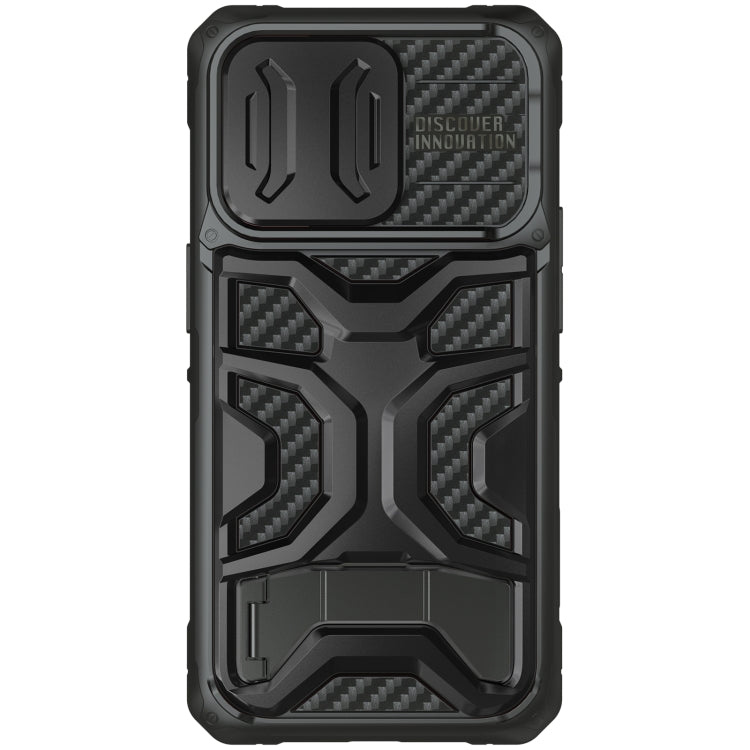 Cover per fotocamera scorrevole NILLKIN Design Custodia per telefono magnetica in TPU + PC, For iPhone 14 Plus, For iPhone 14 Pro