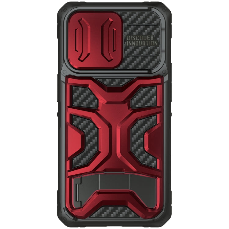 Cover per fotocamera scorrevole NILLKIN Design Custodia per telefono magnetica in TPU + PC, For iPhone 14 Plus, For iPhone 14 Pro