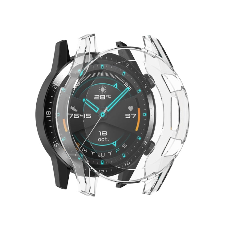Custodia protettiva per orologio a copertura totale con schermo, For Huawei Watch GT2 42mm, For Huawei Watch GT2 46mm