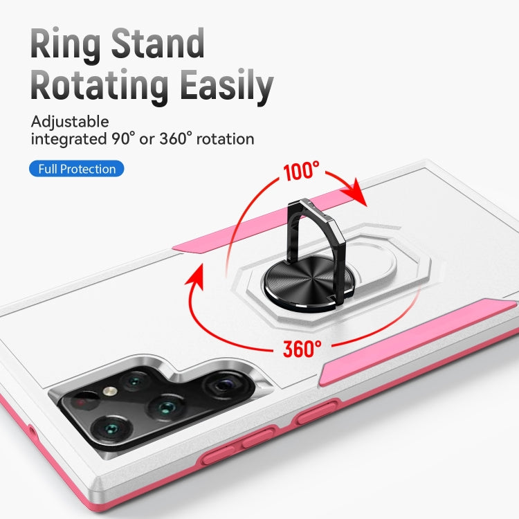 Pioneer Armor PC + custodia per telefono con supporto in TPU, For Samsung Galaxy S23 Ultra 5G