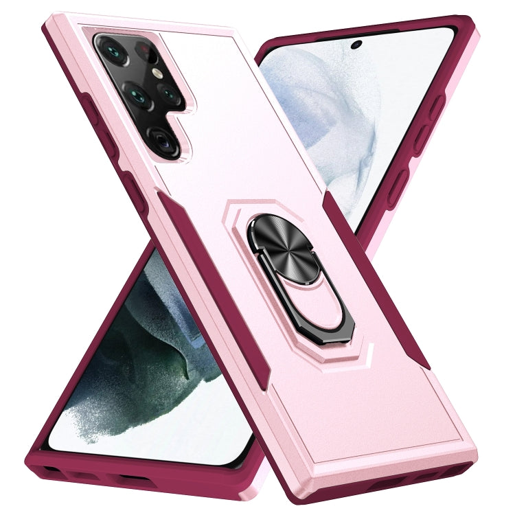 Pioneer Armor PC + custodia per telefono con supporto in TPU, For Samsung Galaxy S23 Ultra 5G
