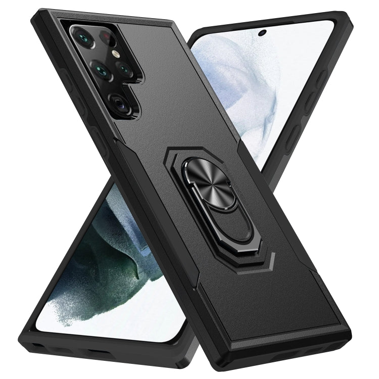 Pioneer Armor PC + custodia per telefono con supporto in TPU, For Samsung Galaxy S23 Ultra 5G