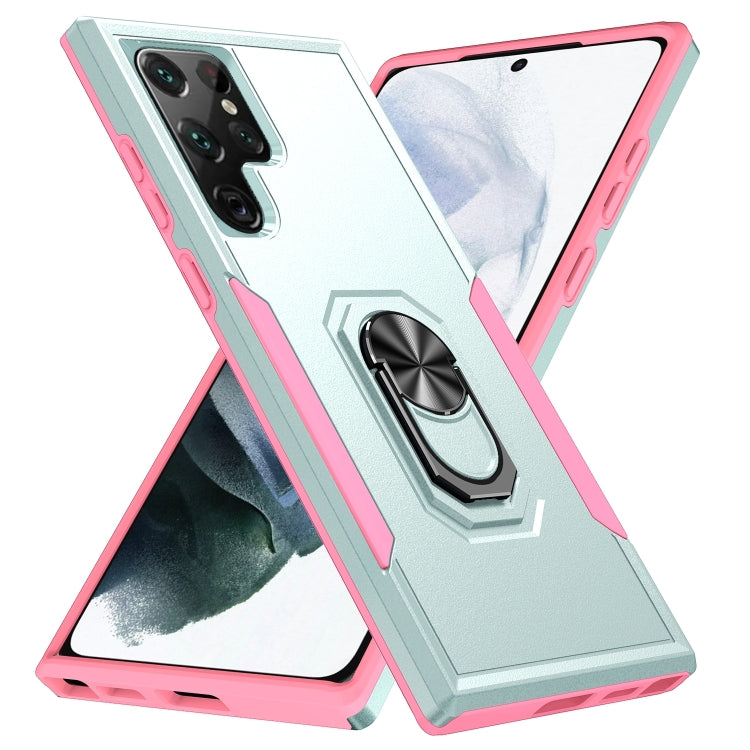 Pioneer Armor PC + custodia per telefono con supporto in TPU, For Samsung Galaxy S23 Ultra 5G