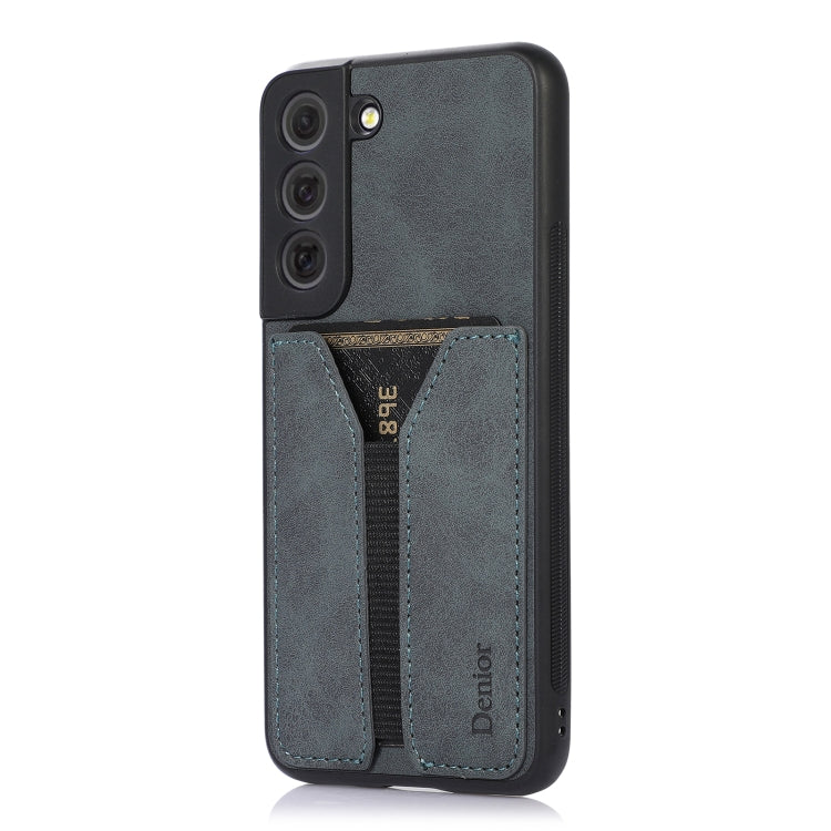 Denior DV Elastic Card PU Custodia per telefono con cover posteriore, For Samsung Galaxy S22 5G, For Samsung Galaxy S22+ 5G, For Samsung Galaxy S22 Ultra 5G, For Samsung Galaxy S21 5G, For Samsung Galaxy S21+ 5G, For Samsung Galaxy S21 Ultra 5G