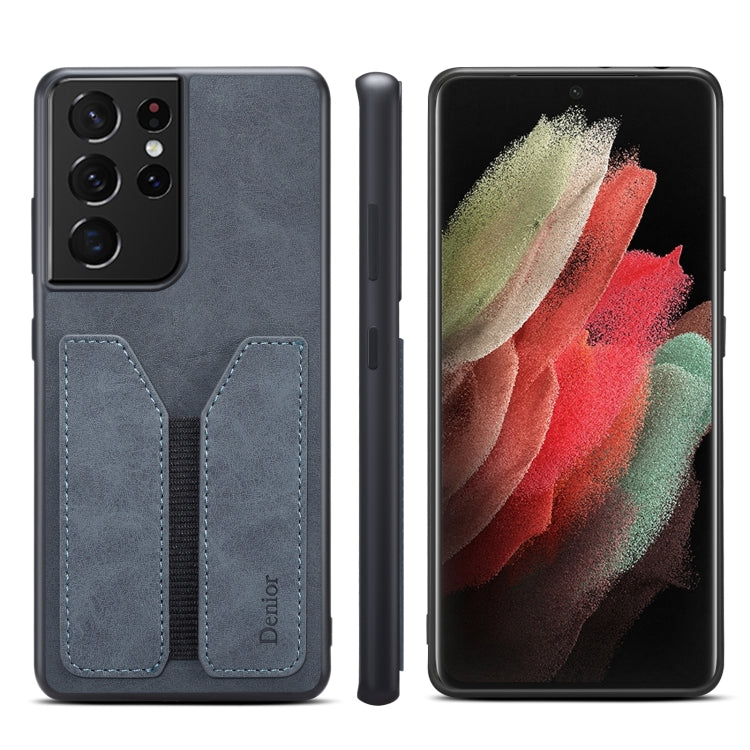Denior DV Elastic Card PU Custodia per telefono con cover posteriore, For Samsung Galaxy S22 5G, For Samsung Galaxy S22+ 5G, For Samsung Galaxy S22 Ultra 5G, For Samsung Galaxy S21 5G, For Samsung Galaxy S21+ 5G, For Samsung Galaxy S21 Ultra 5G