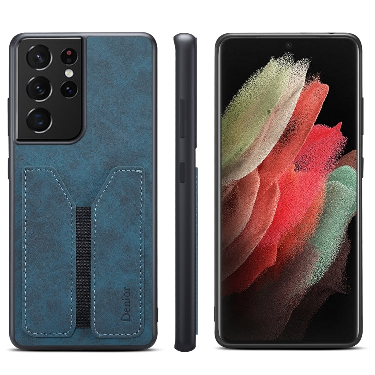 Denior DV Elastic Card PU Custodia per telefono con cover posteriore, For Samsung Galaxy S22 5G, For Samsung Galaxy S22+ 5G, For Samsung Galaxy S22 Ultra 5G, For Samsung Galaxy S21 5G, For Samsung Galaxy S21+ 5G, For Samsung Galaxy S21 Ultra 5G