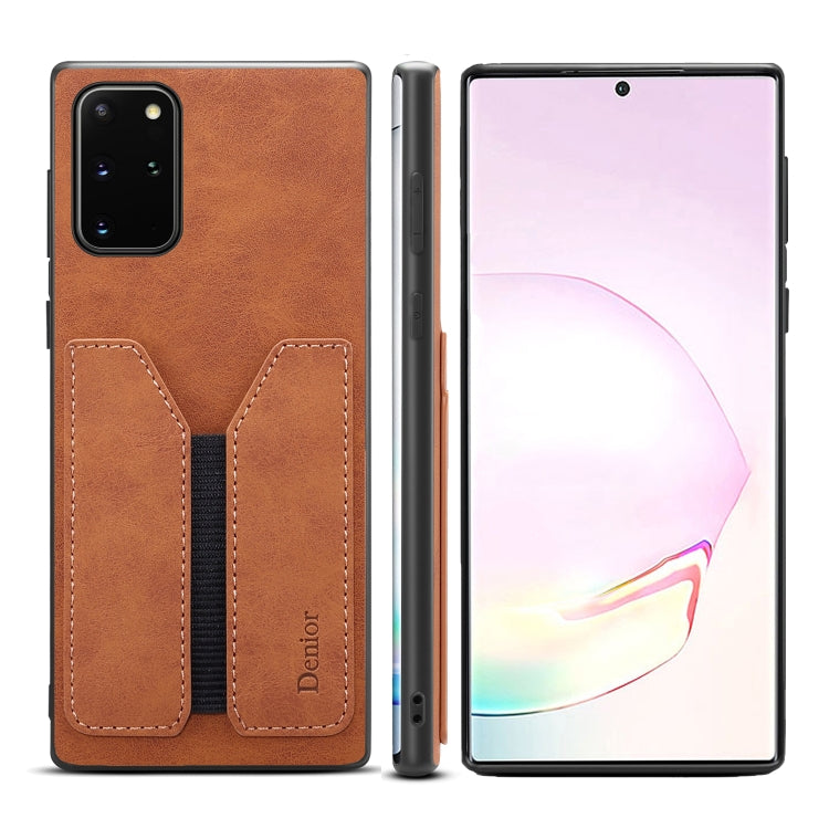 Denior DV Elastic Card PU Custodia per telefono con cover posteriore, For Samsung Galaxy Note20, For Samsung Galaxy Note20 Ultra, For Samsung Galaxy S20, For Samsung Galaxy S20+, For Samsung Galaxy S20 Ultra, For Samsung Galaxy Note10