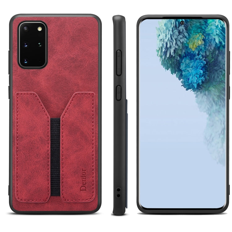 Denior DV Elastic Card PU Custodia per telefono con cover posteriore, For Samsung Galaxy Note20, For Samsung Galaxy Note20 Ultra, For Samsung Galaxy S20, For Samsung Galaxy S20+, For Samsung Galaxy S20 Ultra, For Samsung Galaxy Note10