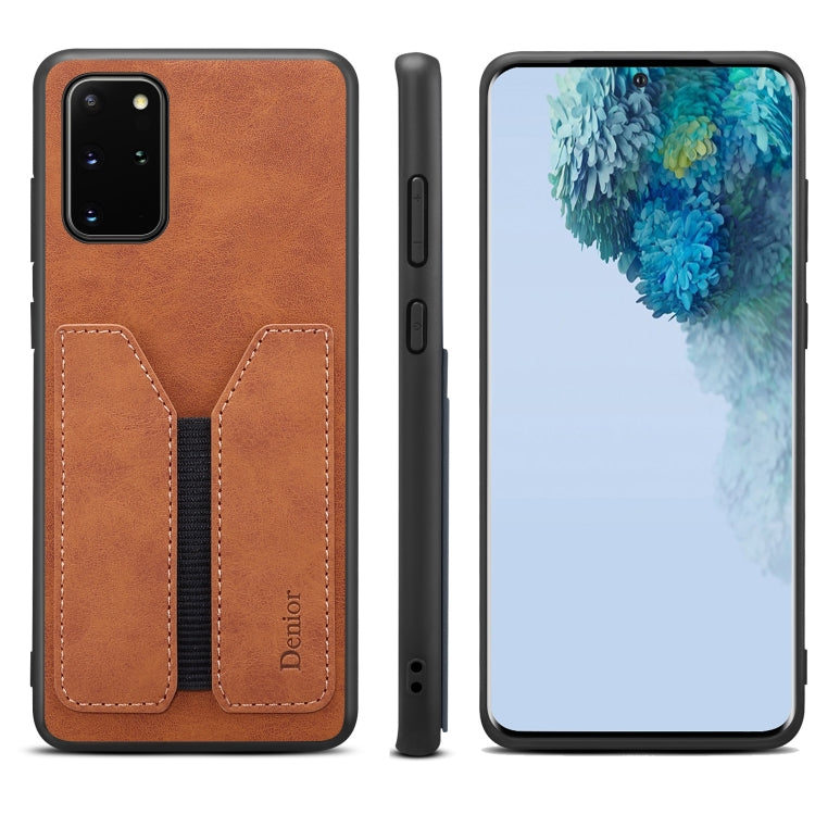 Denior DV Elastic Card PU Custodia per telefono con cover posteriore, For Samsung Galaxy Note20, For Samsung Galaxy Note20 Ultra, For Samsung Galaxy S20, For Samsung Galaxy S20+, For Samsung Galaxy S20 Ultra, For Samsung Galaxy Note10