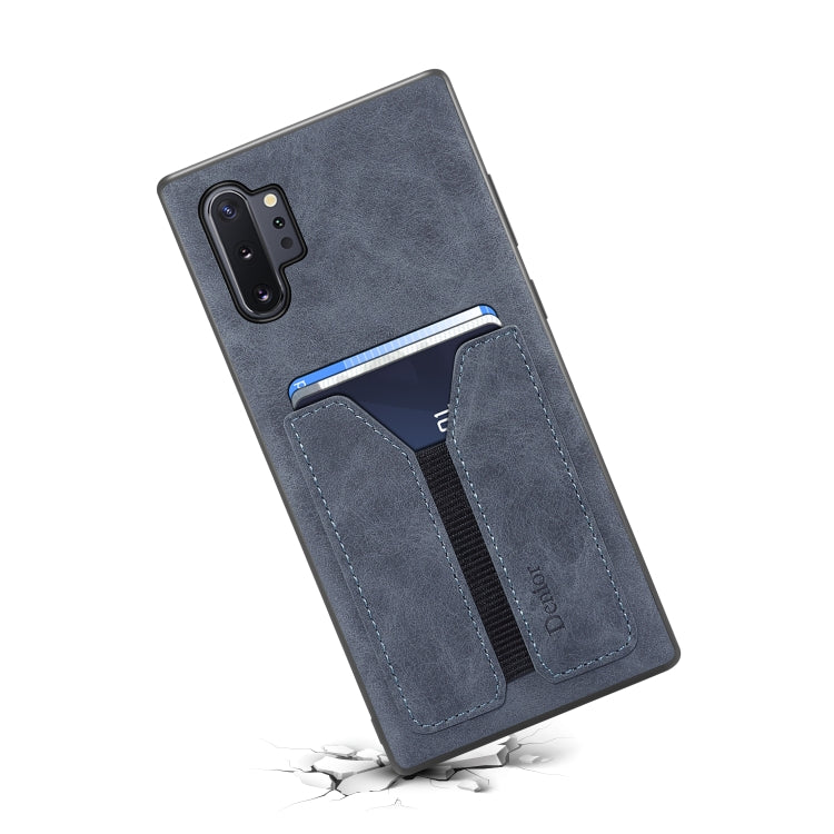 Denior DV Elastic Card PU Custodia per telefono con cover posteriore, For Samsung Galaxy Note10+, For Samsung Galaxy S10+, For Samsung Galaxy S10 5G, For Samsung Galaxy Note9
