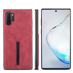 Denior DV Elastic Card PU Custodia per telefono con cover posteriore, For Samsung Galaxy Note10+, For Samsung Galaxy S10+, For Samsung Galaxy S10 5G, For Samsung Galaxy Note9