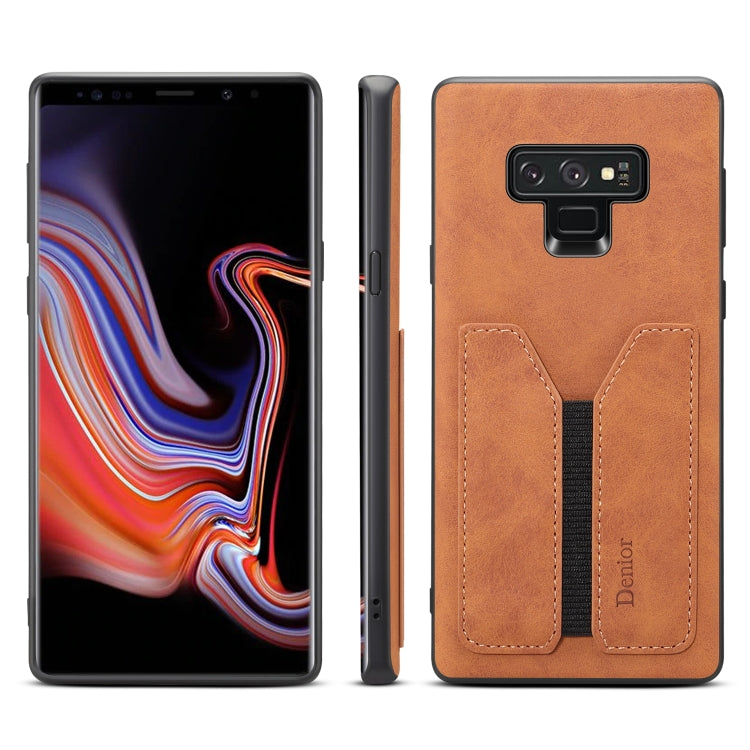 Denior DV Elastic Card PU Custodia per telefono con cover posteriore, For Samsung Galaxy Note10+, For Samsung Galaxy S10+, For Samsung Galaxy S10 5G, For Samsung Galaxy Note9