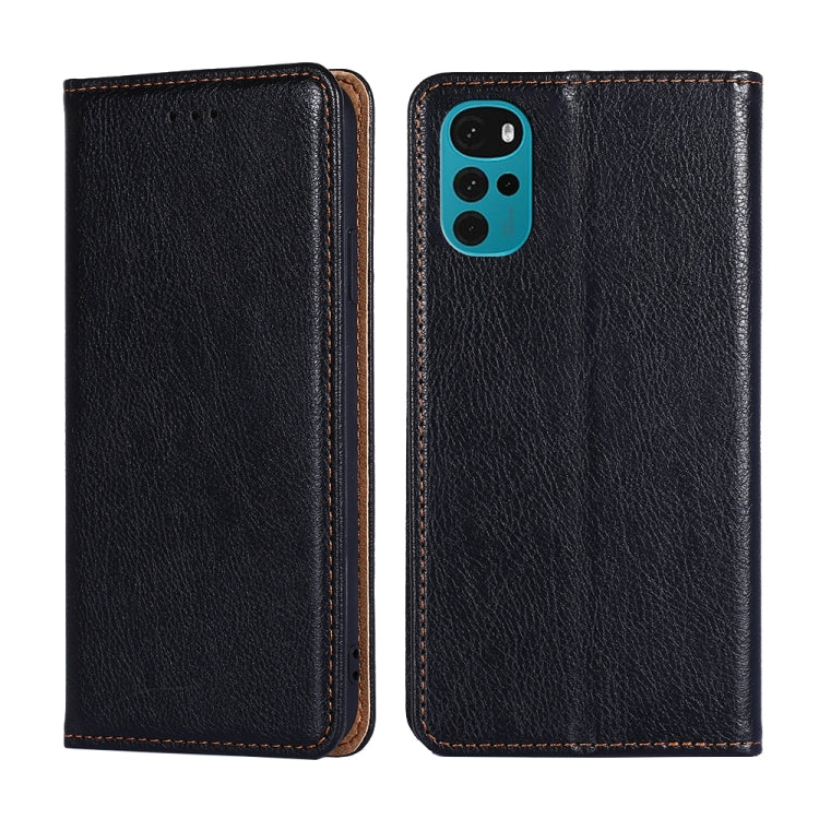 Custodia per telefono in pelle magnetica tinta unita lucida olio, For Motorola Moto E32 India/E22s 4G Global, For OPPO A17, For OPPO K10x 5G, For Realme C33 4G