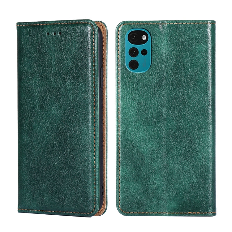 Custodia per telefono in pelle magnetica tinta unita lucida olio, For Motorola Moto E32 India/E22s 4G Global, For OPPO A17, For OPPO K10x 5G, For Realme C33 4G