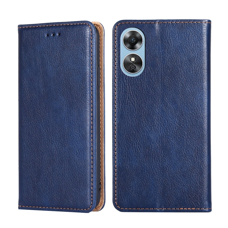 Custodia per telefono in pelle magnetica tinta unita lucida olio, For Motorola Moto E32 India/E22s 4G Global, For OPPO A17, For OPPO K10x 5G, For Realme C33 4G