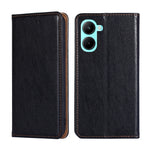 Custodia per telefono in pelle magnetica tinta unita lucida olio, For Motorola Moto E32 India/E22s 4G Global, For OPPO A17, For OPPO K10x 5G, For Realme C33 4G