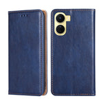 Custodia per telefono in pelle magnetica tinta unita lucida olio, For vivo V25 5G/V25e 5G/X80 Lite, For vivo Y16 4G/Y02s 4G, For vivo Y55 4G, For Samsung Galaxy A04s