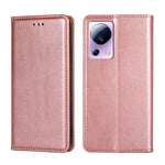 Custodia per telefono in pelle magnetica tinta unita lucida olio, For Sharp Aquos sense7 Plus, For Xiaomi Civi 2 5G, For Xiaomi Poco M5 4G