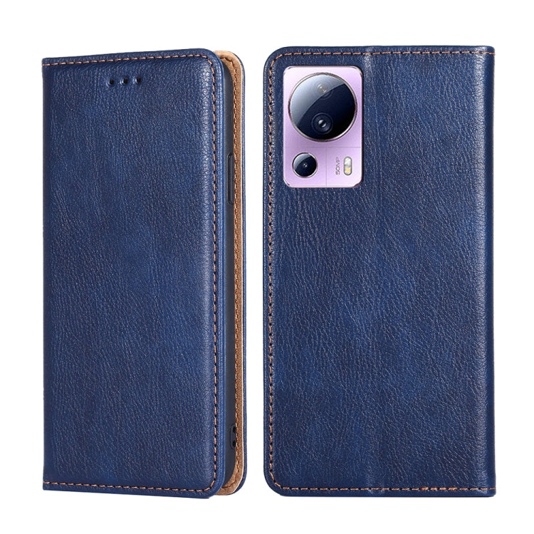 Custodia per telefono in pelle magnetica tinta unita lucida olio, For Sharp Aquos sense7 Plus, For Xiaomi Civi 2 5G, For Xiaomi Poco M5 4G