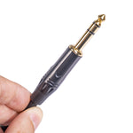 Cavo audio TRS 6,35 mm a XLR 3 pin maschio 1-10 m