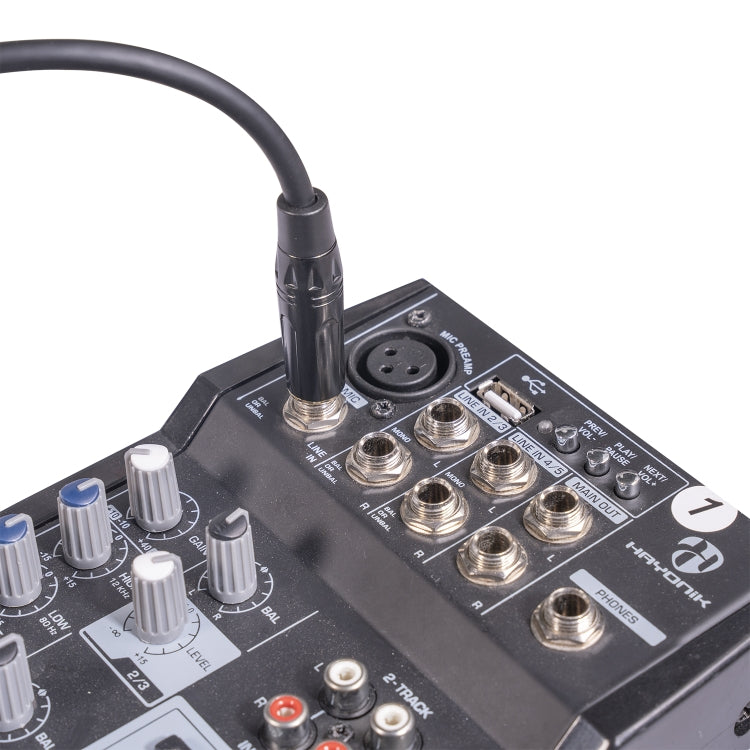 Cavo audio TRS 6,35 mm a XLR 3 pin maschio 1-10 m