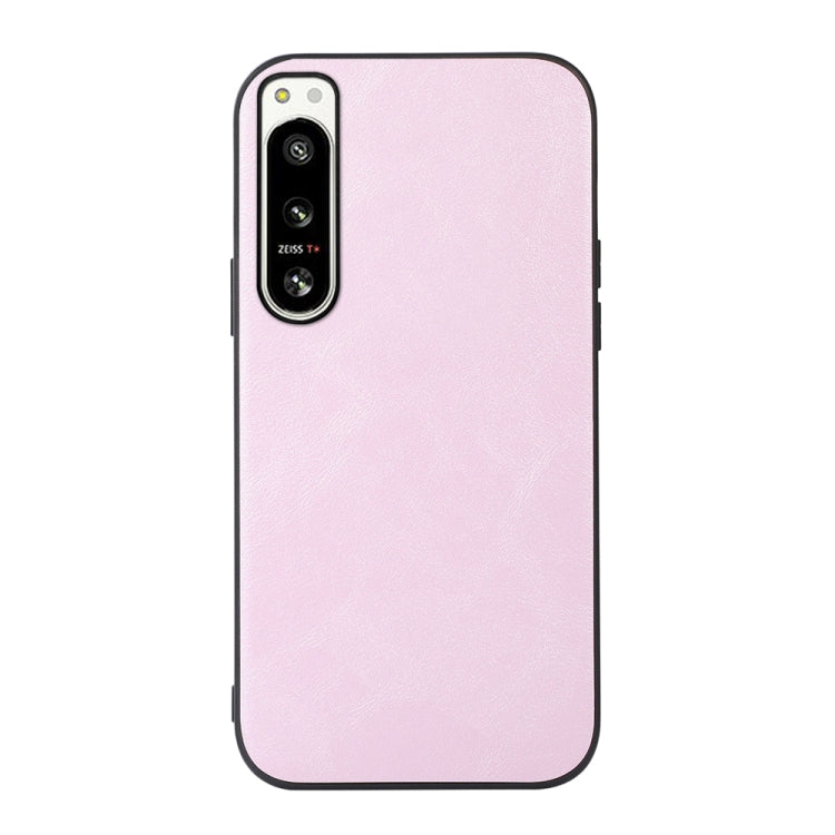 Custodia per telefono PU in pelle bovina, For Sony Xperia 5 IV