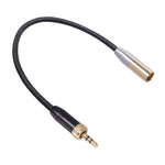 Cavo audio 3,5 mm maschio a mini XLR maschio 30 cm