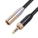 Cavo audio 3,5 mm maschio a mini XLR maschio 30 cm