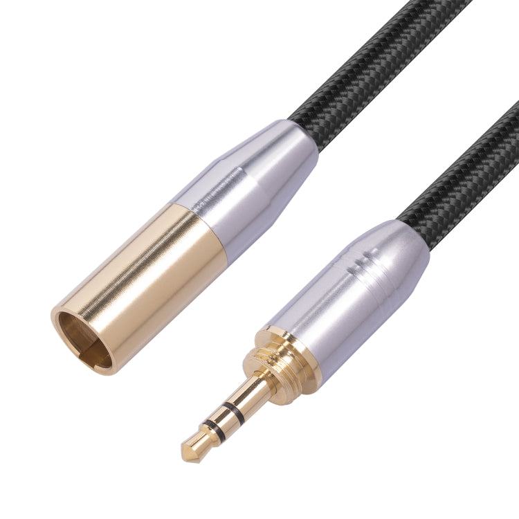 SB423M120-03 3.5mm Male to Mini XLR 3-Pin Male Audio Cable, Length: 30cm, 3.5mm to Mini XLR