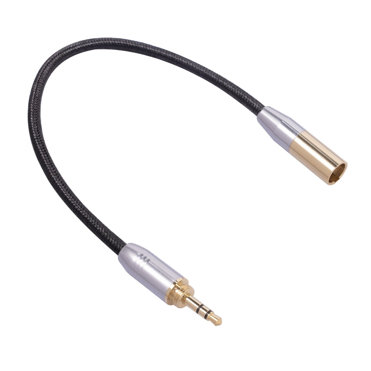 SB423M120-03 Cavo audio da 3,5 mm maschio a mini XLR maschio a 3 pin, lunghezza: 30 cm, 3.5mm to Mini XLR