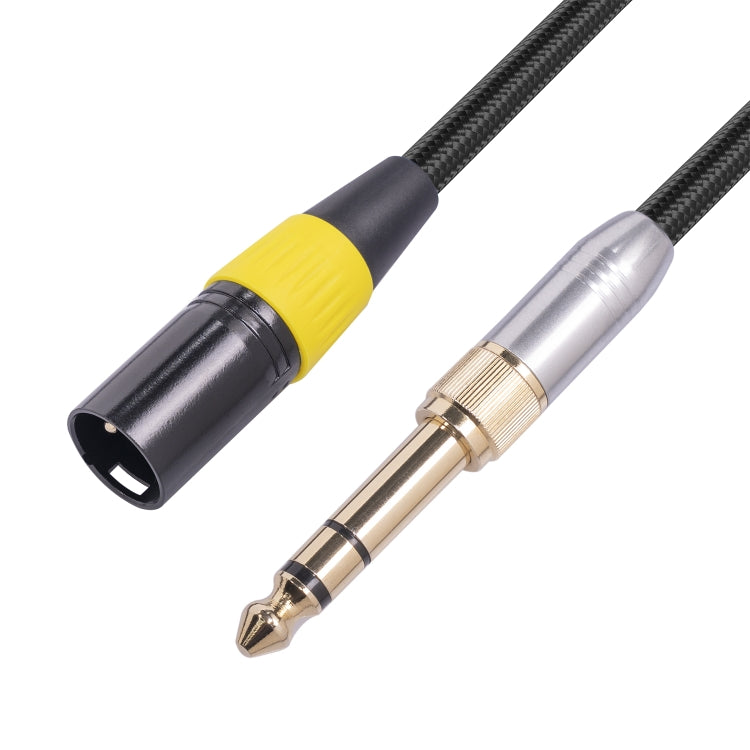 SB423K108-03 6.35mm+3.5mm Male to 3-Pin XLR Male Audio Cable, Length: 30cm, 6.35mm+3.5mm to XLR