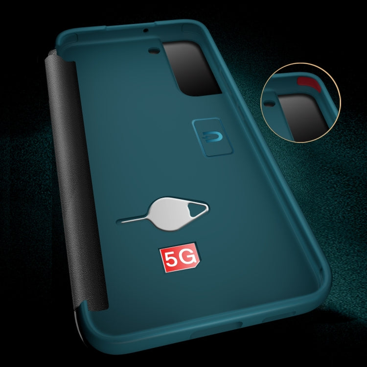 Custodia per cellulare in pelle con finestra in coccodrillo, For Samsung Galaxy S23 5G, For Samsung Galaxy S23+ 5G, For Samsung Galaxy S23 Ultra 5G