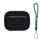 Custodia per auricolari wireless impermeabile in nylon con cordino, For AirPods Pro 2