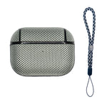 Custodia per auricolari wireless impermeabile in nylon con cordino, For AirPods Pro 2