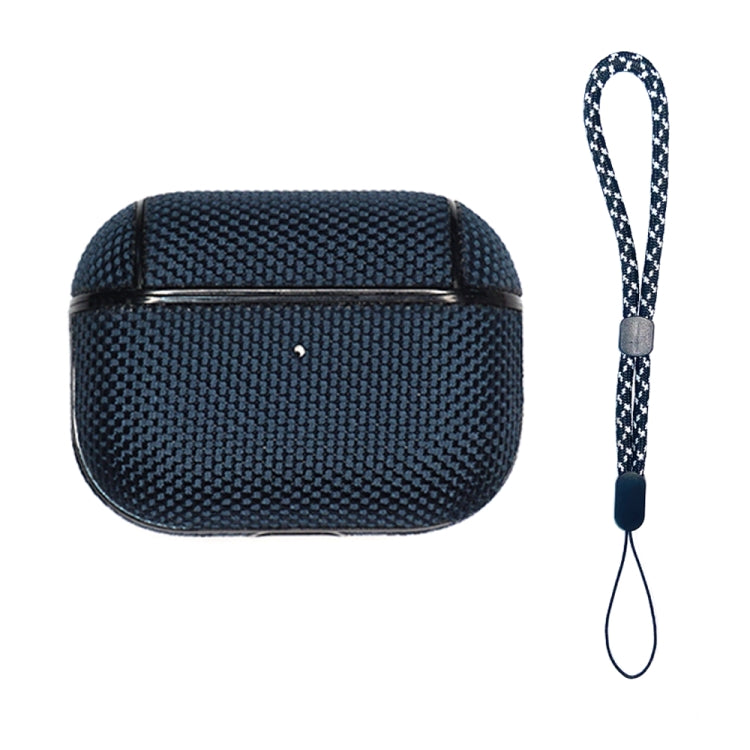 Custodia per auricolari wireless impermeabile in nylon con cordino, For AirPods Pro 2