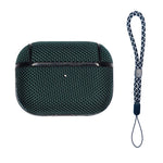 Custodia per auricolari wireless impermeabile in nylon con cordino, For AirPods Pro 2
