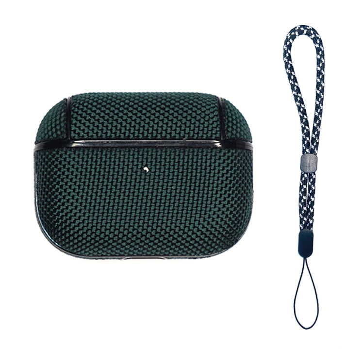 Custodia per auricolari wireless impermeabile in nylon con cordino, For AirPods Pro 2