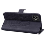 Custodia per telefono in pelle a vibrazione orizzontale con goffratura con farfalle retrò al tatto, For Samsung Galaxy A04, For Samsung Galaxy A14 5G, For Samsung Galaxy A23E, For Samsung Galaxy S23 5G