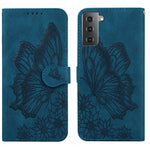 Custodia per telefono in pelle a vibrazione orizzontale con goffratura con farfalle retrò al tatto, For Samsung Galaxy A04, For Samsung Galaxy A14 5G, For Samsung Galaxy A23E, For Samsung Galaxy S23 5G